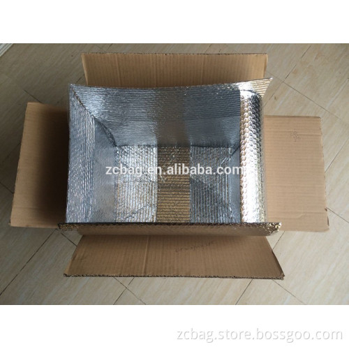 Insulation Cooler Carton Foil Thermal Insulation Boxe For Insulation material reusable thermal pallet cover for transportation